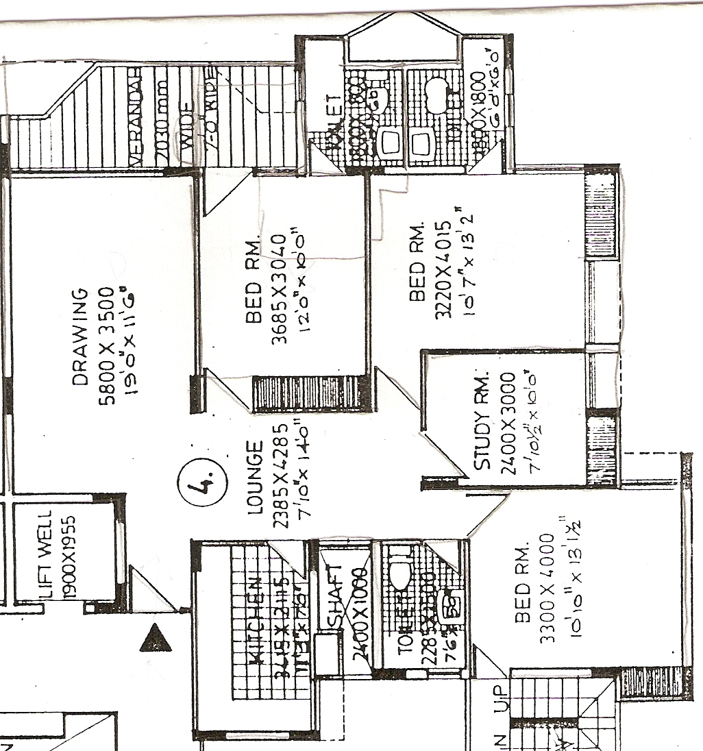 A Type floor plan