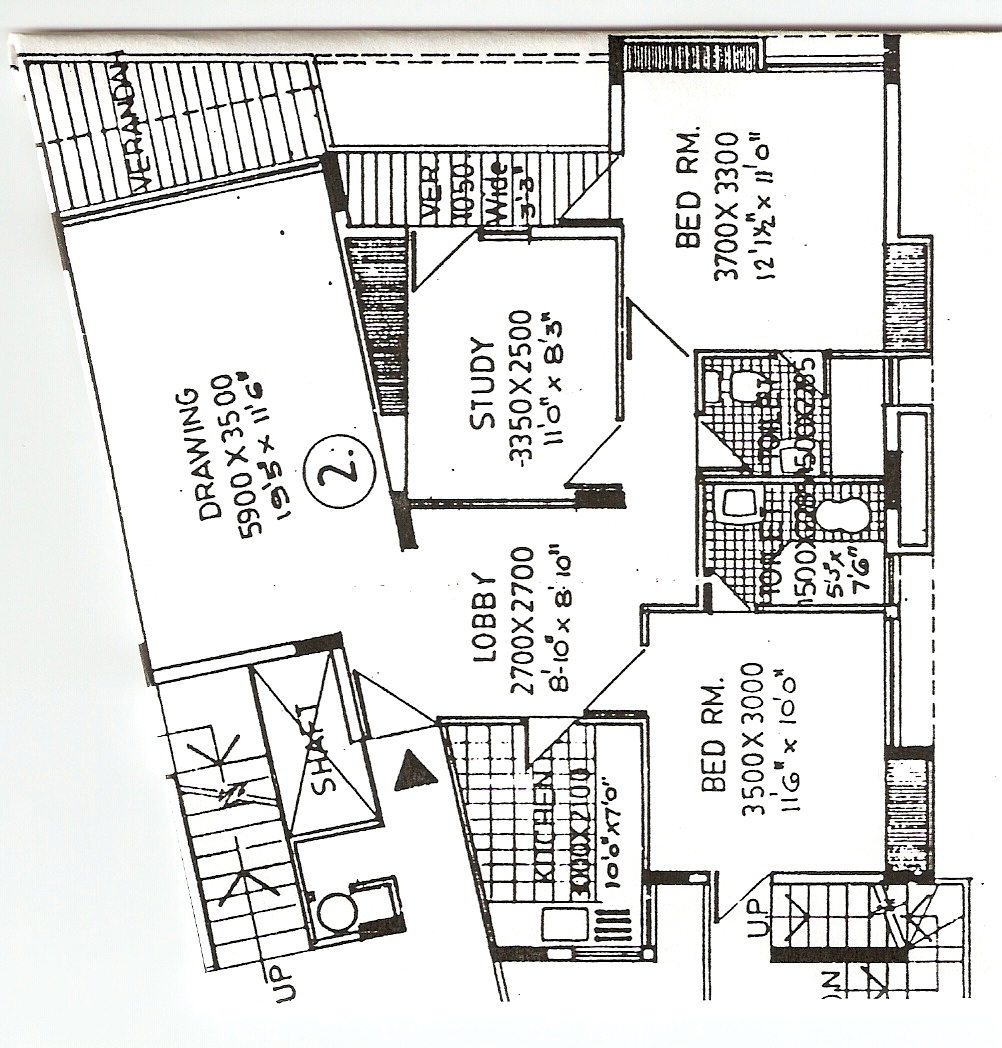 B Type floor plan